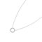 Circle Diamond Necklace in Platinum from Tiffany & Co. 1