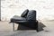 Vintage Dutch Mission Sofa in Black Leather from Harvink 3