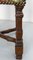Mid-Century French Dining Chairs in Chestnut and Upholstery, 1960s, Set of 6, Image 12