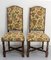 Mid-Century French Dining Chairs in Chestnut and Upholstery, 1960s, Set of 6 4