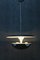 Lámpara de araña Bauhaus cromada atribuida a Anyz, Checoslovaquia, años 30, Imagen 9
