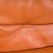 Sofá de cuero marrón de Roche Bobois, años 90, Imagen 7