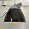 Black Enamel Industrial Lamp, Image 2