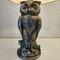 Lámparas de mesa Owl atribuidas a Loevsky & Loevsky, 1965. Juego de 2, Imagen 5