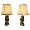 Owl Table Lamps attributed to Loevsky & Loevsky, 1965, Set of 2, Image 1