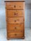 Vintage Pine Country Tallboy Chest of Drawers, 1980s 8