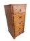 Vintage Pine Country Tallboy Chest of Drawers, 1980s 6