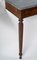 19th Century Louis Philippe Mahogany and Marble Top Console Table, Image 4