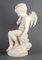 Napoleon III. Skulptur aus weißem Carrara-Marmor, Guglielmo Pugi . zugeschrieben 9