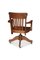 Oak Revolving Desk Chair, 1890s 4
