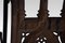 Soporte de recibidor de hierro fundido de renacimiento gótico, Imagen 5