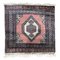 Small Vintage Square Pakistani Rug from Bobyrugs, 1980s, Image 1
