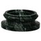 Vaso a colonna in marmo nero Marquina satinato fatto a mano di Fiammetta V., Immagine 5