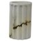 Handmade Column Vase in Satin Paonazzo Marble by Fiammetta V., Image 1