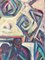 Patrick Bourdin, Giardino astratto cubista, Dipinto su tela, Immagine 5