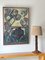 Patrick Bourdin, Giardino astratto cubista, Dipinto su tela, Immagine 2