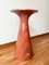 Postmodern Travertine Salmon Dining Table with Pedestal Base by Angelo Mangiarotti, 1980s 16