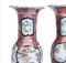 Antike japanische Arita Imari Porzellan Vasen Tischlampen, 2 . Set 3