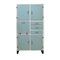 Mid-Century Spanish Fresquera Blue Sky Doors and Drawers Cupboard 1