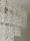 Murano Kronleuchter mit röhrenförmigen Prismen aus Klarglas 4