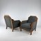 Art Deco Club Chairs, France, 1930s, Set of 2 5