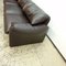 Maralunga 3-Seater Sofa in Brown Leather by Vico Magistretti for Cassina 4