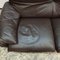 Maralunga 3-Sitzer Sofa aus Braunem Leder von Vico Magistretti für Cassina 8