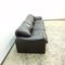Maralunga 3-Sitzer Sofa aus Braunem Leder von Vico Magistretti für Cassina 3
