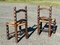 Beech Chairs, 1950s, Set of 2 3
