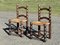 Beech Chairs, 1950s, Set of 2 8