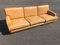Leather and Brushed Steel Sofa attributed to Jacques Charpentier for Roche Bobois, 1970s 2