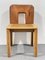 Modern Dining Chair in Leather and Maple in the style of Tobia & Afra Scarpa, 1960s 2