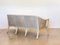 Sofá de madera lacada y paja de Viena de McGuire, años 70, Imagen 9