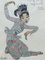 Léa Lafugie, bailarina birmana, años 20, Gouache, Imagen 4