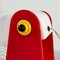 Red Toucan Table Lamp in Plastic, 1960s 5