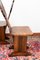Antike handgeschnitzte Stühle aus Kastanienholz, 1950er, 2er Set 9
