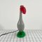 Green, Grey & Red Articulated Toucan Desk Lamp, 1980s 5