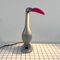Pink & Grey Articulated Toucan Desk Lamp, 1980s 6