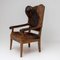 Sessel mit Lederbezug, 1828 1
