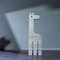 Figurine Girafe en Marbre Travertin par Fratelli Mannelli, 1975 4