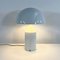 Large Vintage White Atollo Table Lamp attributed to Vico Magistretti for Oluce, 1960s 1