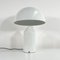 Large Vintage White Atollo Table Lamp attributed to Vico Magistretti for Oluce, 1960s, Image 6