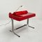 Red Orix Desk by Vittorio Paris & Nani Prino for Molten, 1970s 1