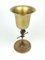 Mid-Century Brass Chalice by Lajos Muharos, 1970s 2
