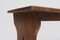 Sgabello rustico in legno con base curva, Francia, inizio XX secolo, Immagine 7