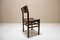Dining Chairs in Slavonian Oak by Officina Rivadossi, Italy, 1970s, Set of 5 10