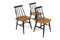 Vintage Scandinavian Fanett Chairs by Ilmari Tapiovaara for Edsby Verken, 1960, Set of 3 7