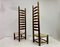 Tall Ladderback Chairs, 1960s, Set of 2 6