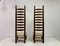 Tall Ladderback Chairs, 1960s, Set of 2 5