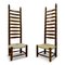 Tall Ladderback Chairs, 1960s, Set of 2 12